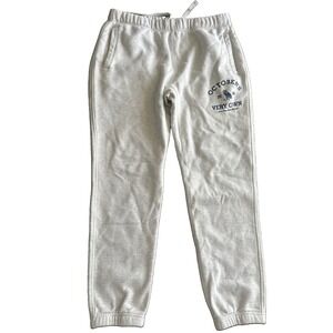 OVO Octobers Very Own Grey Joggers Size Medium Drake Owl Cotton Pants